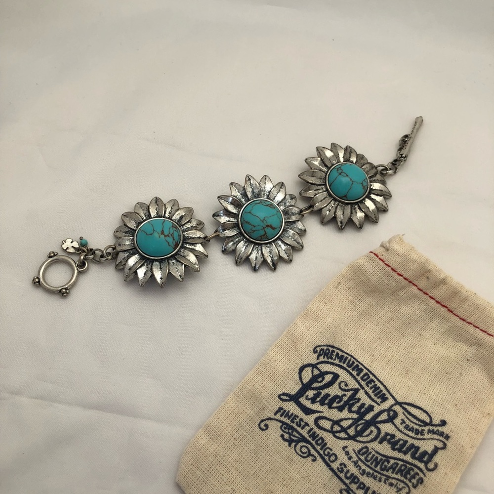 Lucky brand flower bracelet